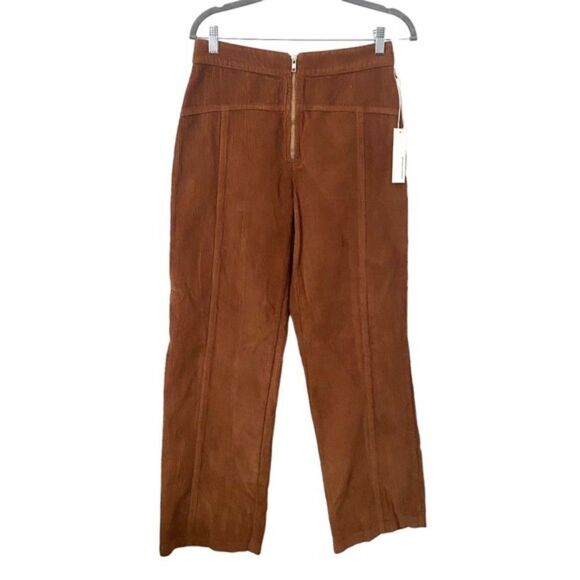 LACAUSA Corduroy Zip Trouser‎ NWT Sz 4 - Picture 1 of 3